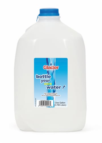 Glacier Water Perspective: front