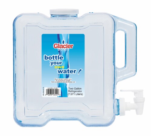 Glacier Water Perspective: front