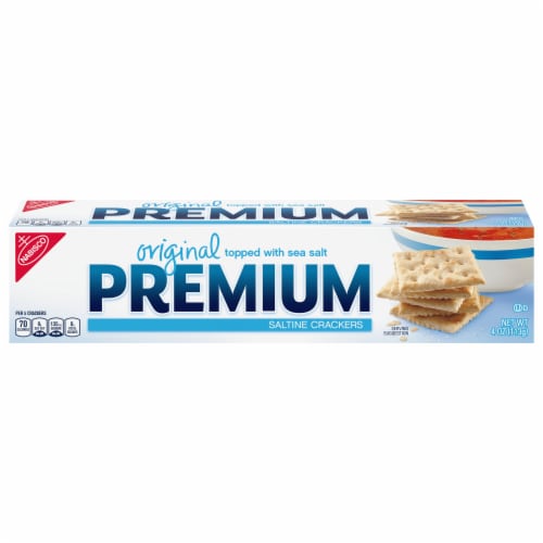 Nabisco Premium Original Saltine Crackers Perspective: front