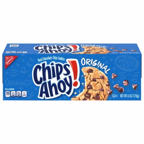 Chips Ahoy! Original Chocolate Chip Cookies Perspective: front