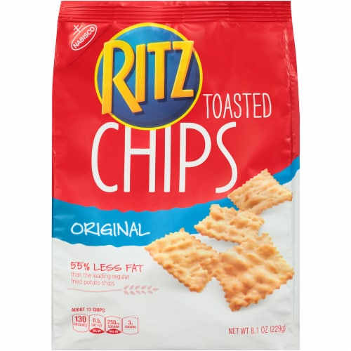 Ritz Original Toasted Chips Perspective: front