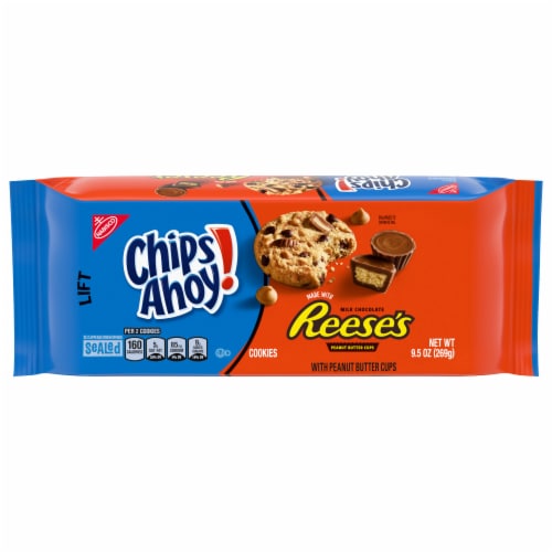 Chips Ahoy! Chewy Chocolate Chip Cookies With Reese'S Peanut Butter Cups,  9.5 Oz