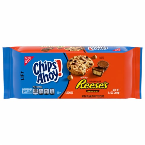 Chips Ahoy! Reese's Peanut Butter Cup Cookies Perspective: front