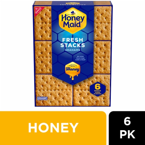 HONEY MAID Fresh Stacks Graham Crackers Perspective: front