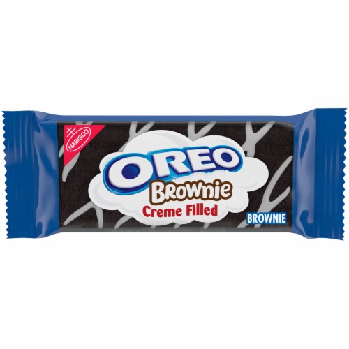 Oreo Creme Filled Brownie Perspective: front