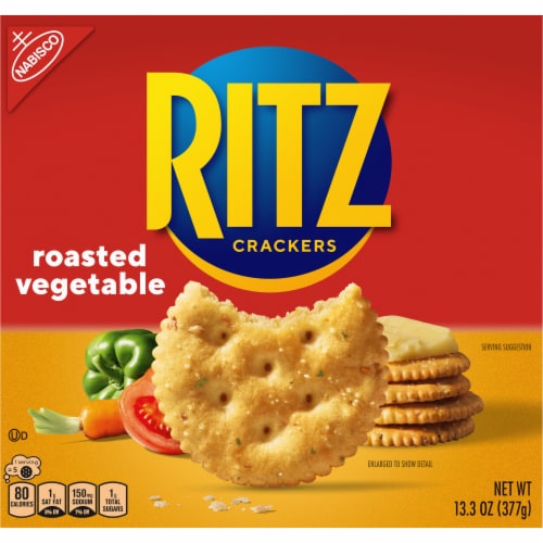 Ritz Roasted Vegetable Crackers Perspective: front