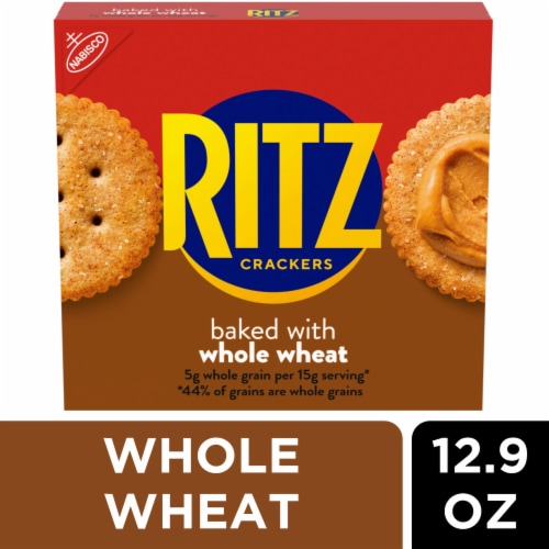 Ritz Whole Wheat Crackers Perspective: front