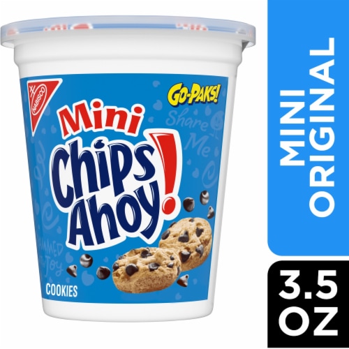 CHIPS AHOY! Mini Chocolate Chip Cookies Perspective: front