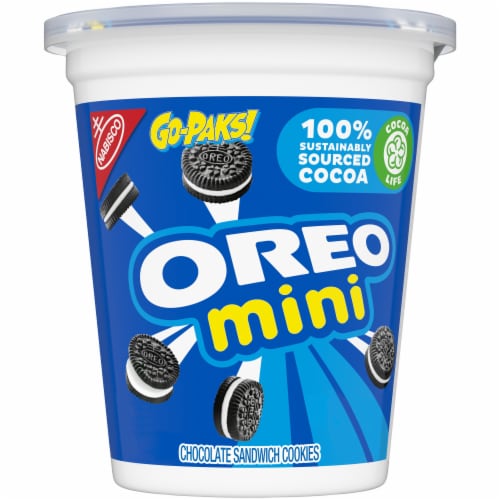 OREO Mini Chocolate Sandwich Cookies Perspective: front