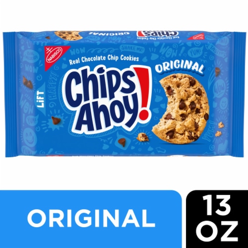 CHIPS AHOY! Original Chocolate Chip Cookies Perspective: front