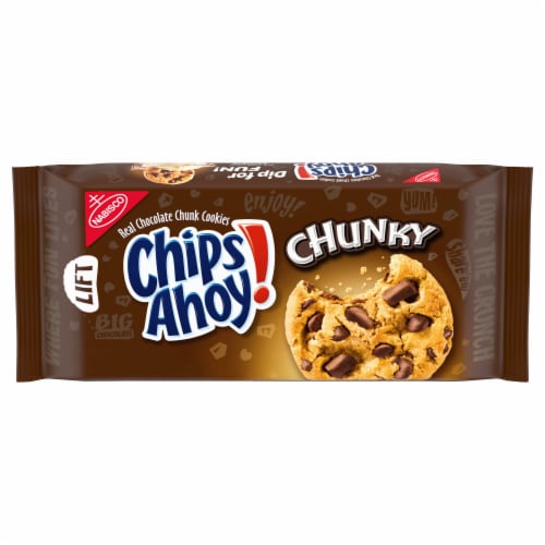 CHIPS AHOY! Chunky Chocolate Chip Cookies Perspective: front