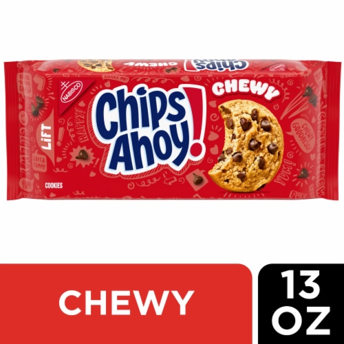 CHIPS AHOY! Chewy Chocolate Chip Cookies Perspective: front