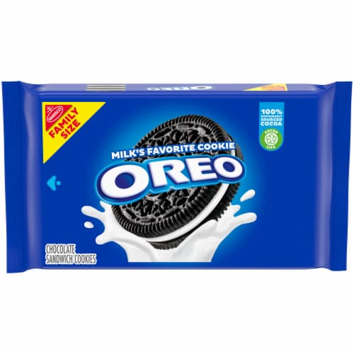 Oreo Chocolate Sandwich Cookies Family Size, 19.1 oz - Food 4 Less