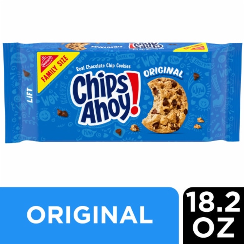 CHIPS AHOY! Original Chocolate Chip Cookies Family Size Perspective: front