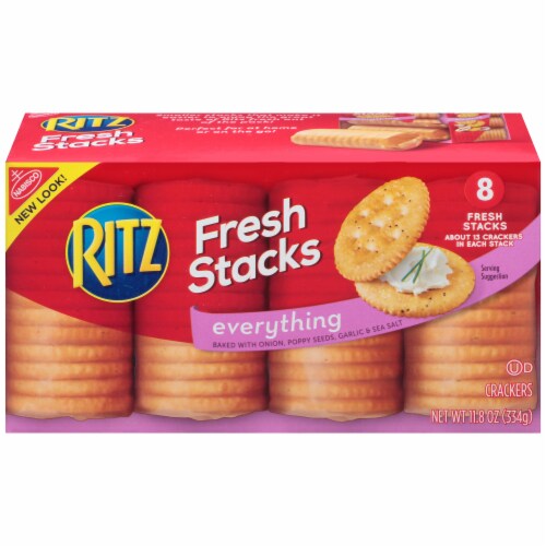 Ritz Fresh Stacks Everything Crackers Perspective: front