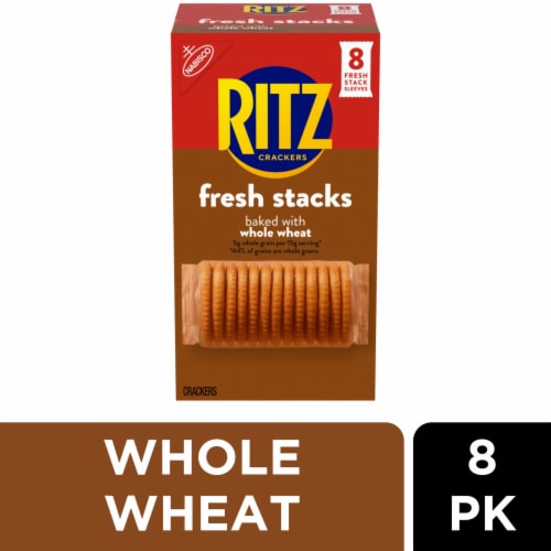 RITZ Fresh Stacks Whole Wheat Crackers Perspective: front