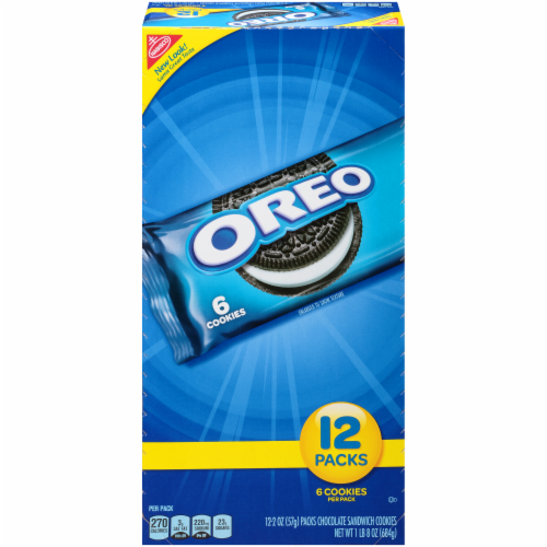 Oreo Sandwich Cookies 12 Count Perspective: front