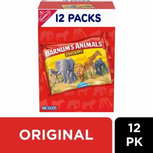 Nabisco Barnum's Animal Crackers Multipack, 12 ct / 1 oz - Jay C Food Stores