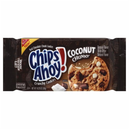 Chips Ahoy! Coconut Chunky Cookies Perspective: front