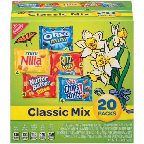 Nabisco Classic Mix Cookies & Crackers Variety Pack Perspective: front
