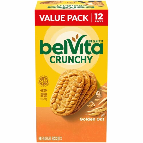 Belvita Golden Oat Breakfast Biscuits Value Pack Perspective: front