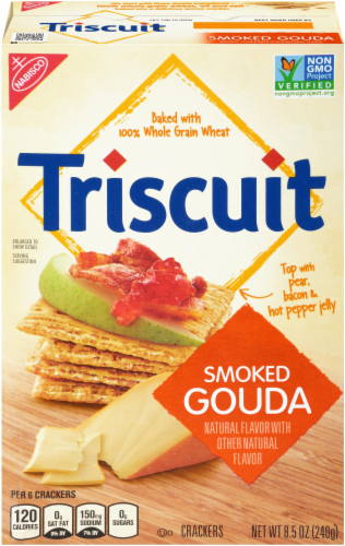 Triscuit Smoked Gouda Crackers Perspective: front