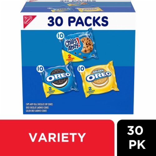 Nabisco Sweet Treats Cookie Variety Pack Oreo Oreo Golden & Chips Ahoy! Snack Packs