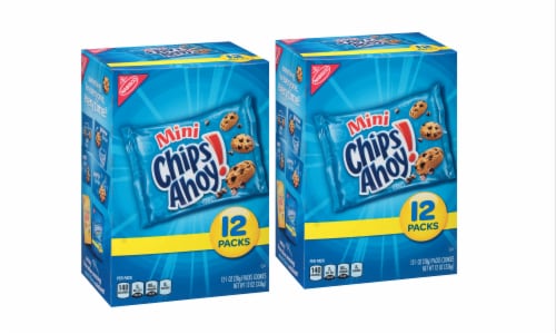 Chips Ahoy! Mini Chocolate Chip Cookies Multi-Packs Perspective: front