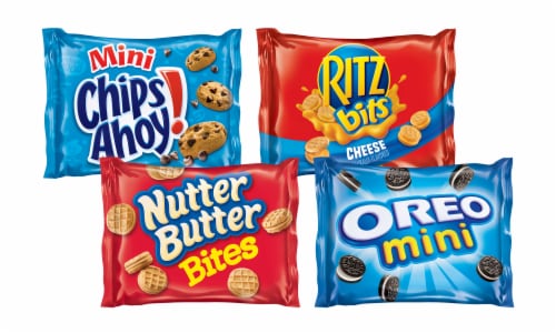 Nabisco Classic Mix Cookies & Cracker Variety Packs Perspective: front