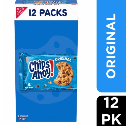 CHIPS AHOY! Original Chocolate Chip Cookies Multipack Perspective: front