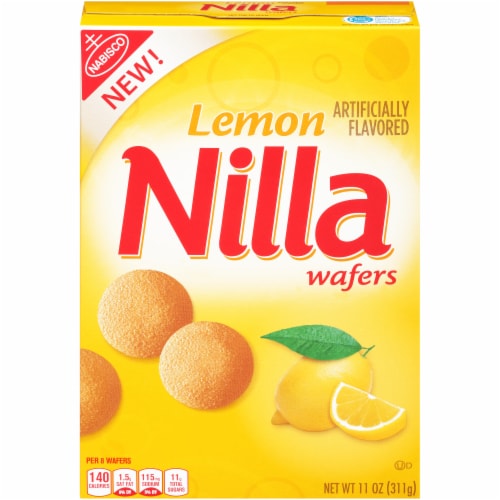 Nabisco Lemon Wafers Perspective: front