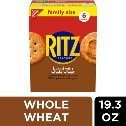 RITZ Whole Wheat Crackers Perspective: front