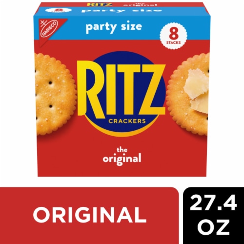Ritz Original Crackers Party Size Perspective: front