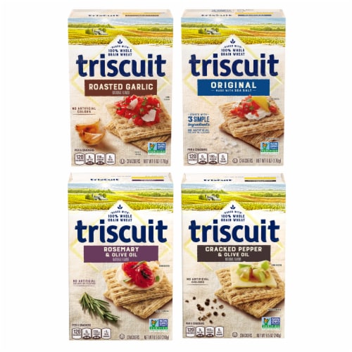 Triscuit Variety Crackers Perspective: front