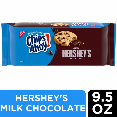 CHIPS AHOY! Hershey's Milk Chocolate Chip Cookies, 9.5 oz - Kroger