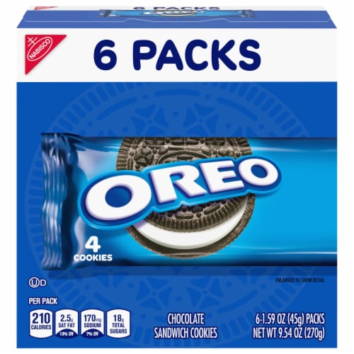 Oreo Chocolate Sandwich Cookies Multipack Perspective: front
