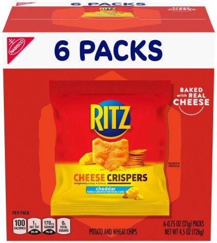 RITZ Cheese Crispers Multipack Perspective: front
