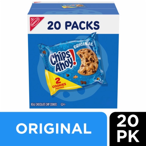 CHIPS AHOY! Original Chocolate Chip Cookies Multipack, 20 ct / 0.77 oz -  Fred Meyer