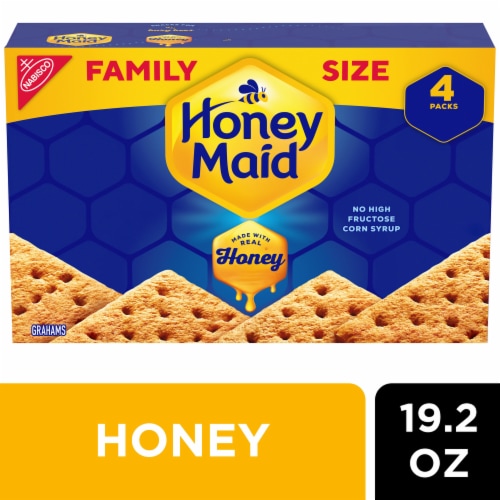 Honey Maid Graham Crackers Perspective: front