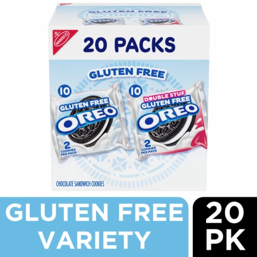 OREO Gluten Free Chocolate Sandwich Cookies Variety Pack Perspective: front