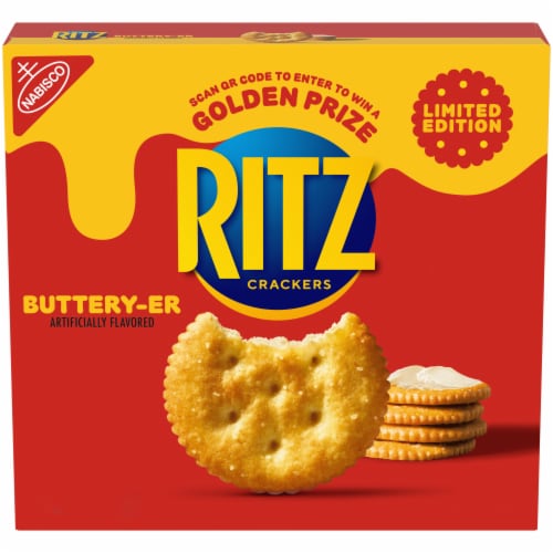 Ritz Buttery-Er Crackers Perspective: front