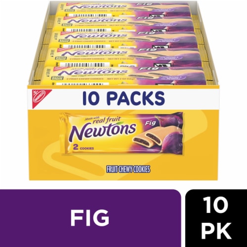 Newtons Fig Bars Fruit Chewy Cookies Multipack Perspective: front