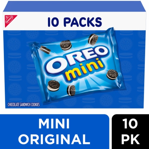 OREO Mini Chocolate Sandwich Cookies Multipack Perspective: front