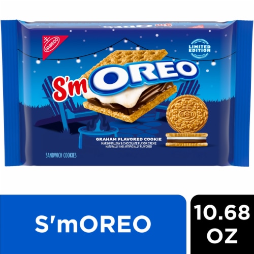 OREO S'mOREO Sandwich Cookies Perspective: front