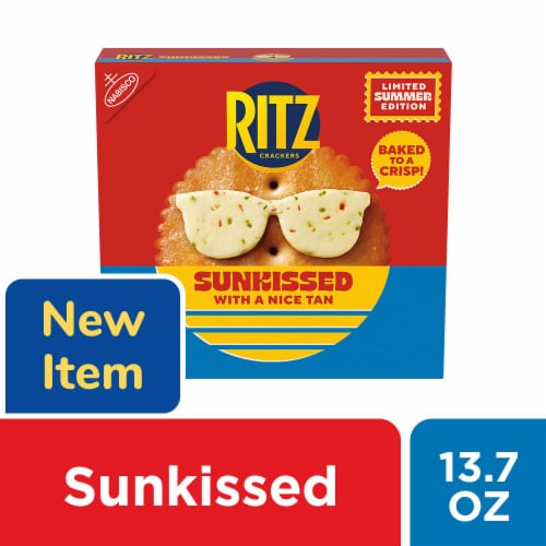 RITZ Sunkissed Crackers Perspective: front