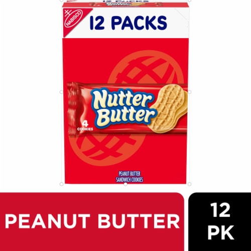 Nutter Butter Peanut Butter Sandwich Cookies Snack Packs