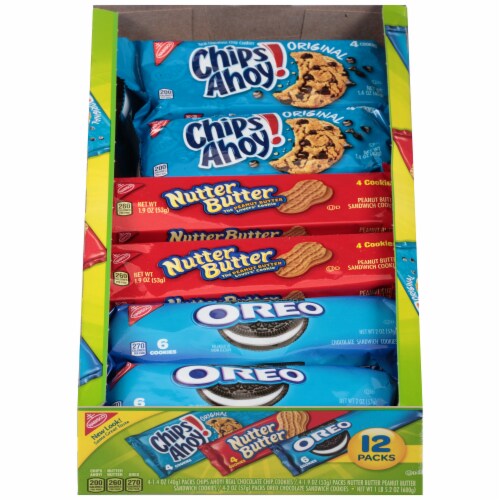 Nabisco Variety Cookie Pack Perspective: front