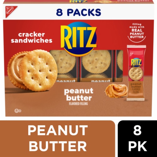 Ritz Peanut Butter Sandwich Crackers Snack Packs