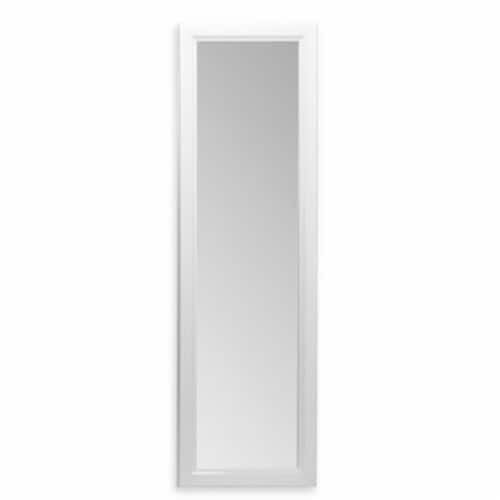 Saltᵀᴹ Over The Door Mirror 16Inch X 52Inch In White, 1 unit Fred Meyer