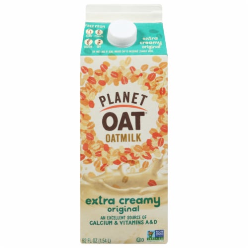 Planet Oat Extra Creamy Original Oatmilk Perspective: front